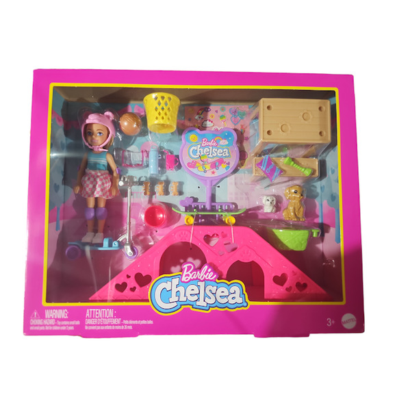 Barbie Chelsea Doll & Skate Park Playset  NWT - Picture 3 of 8